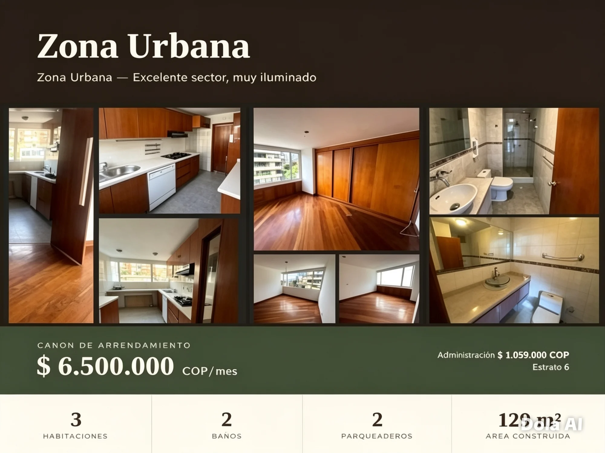 SE ARRIENDA APARTAMENTO EN EL NOGAL